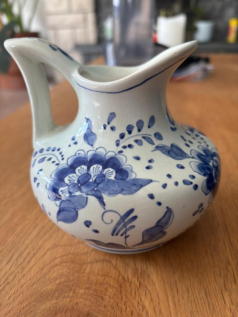 Vintage Delfts blauw kannetje, Antiek en Kunst, Ophalen of Verzenden
