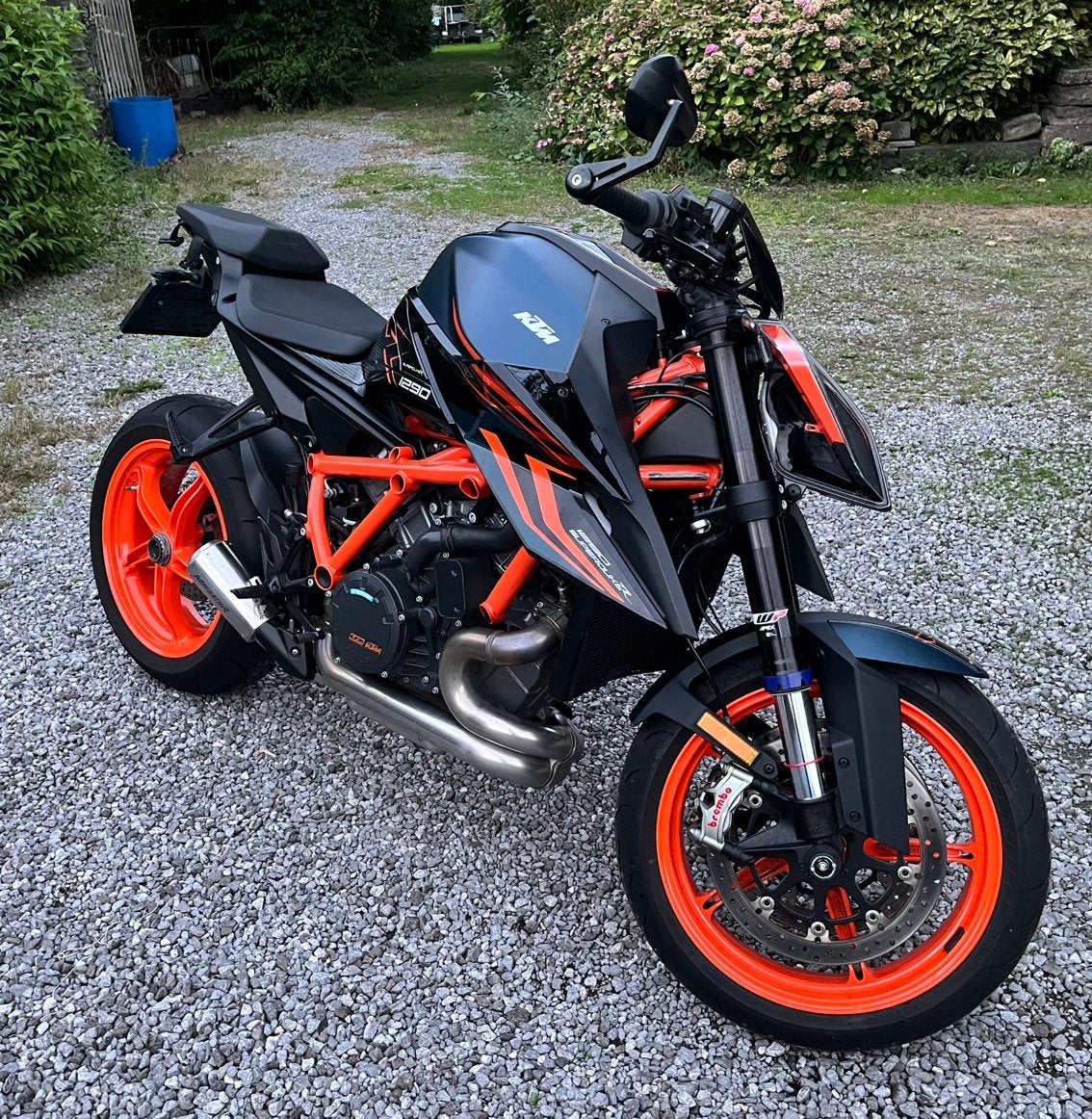 KTM 1290 Superduke r Evo (GARANTIE 2ans), Permis Moto A, 2 cylindres, Particulier, ABS