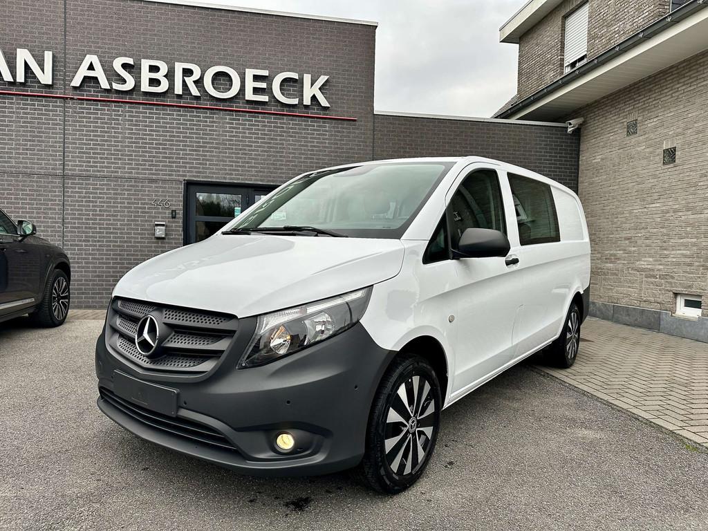 Mercedes-Benz Vito Vito 114 CDI DubCab L2 Aut*Cam*GPSCarpl*L, Auto's, Bestelwagens en Lichte vracht, 4 deurs, Stof, Gebruikt, 4 cilinders