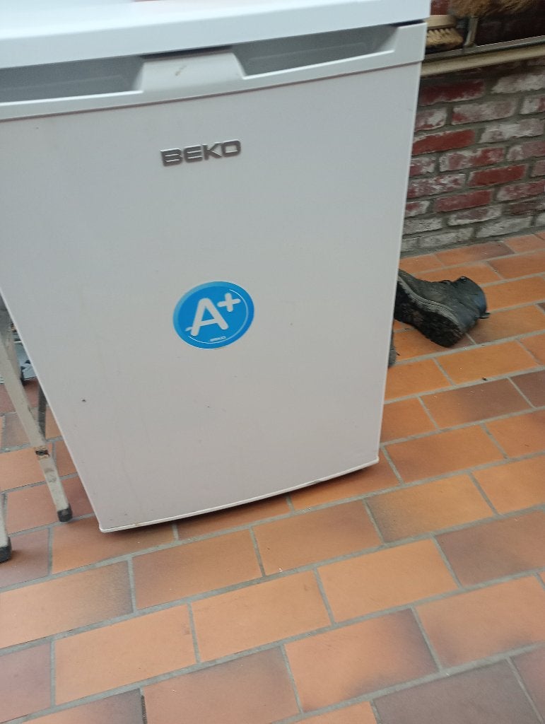 Ijskast met vriesvakje, Ophalen, Gebruikt, Met vriesvak, Energieklasse A of zuiniger