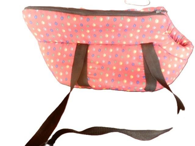 (1) -sac de transport rouge pour petit chien, Animaux & Accessoires, Boîtes de transport, Enlèvement ou Envoi, Comme neuf