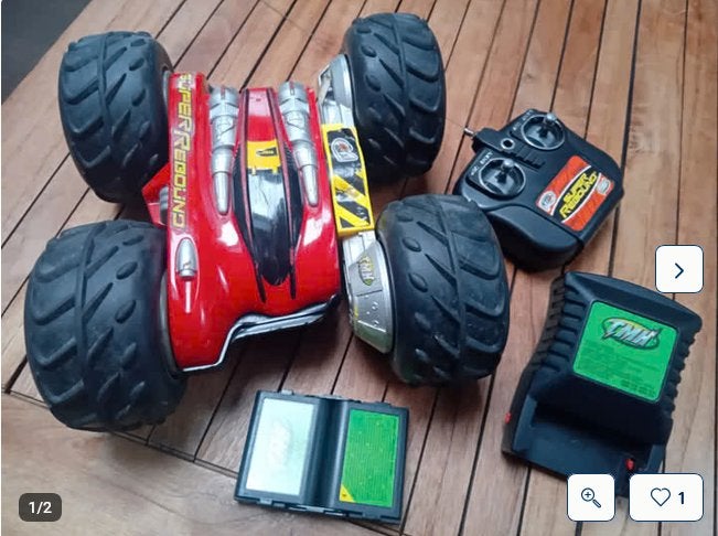 Voiture téléguidée Tyco Super Rebond, Hobby & Loisirs créatifs, Enlèvement, Utilisé
