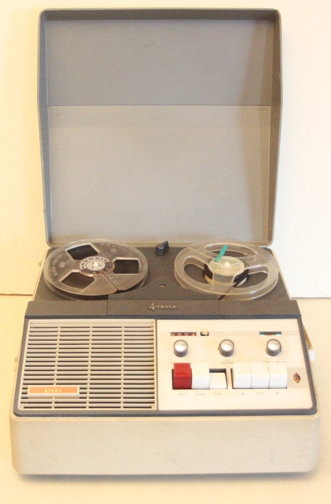 Siera SA9120A Bandrecorder Uit 1964 / Made In Belgium, Enlèvement ou Envoi, Magnétophone, Avec protection anti-poussière