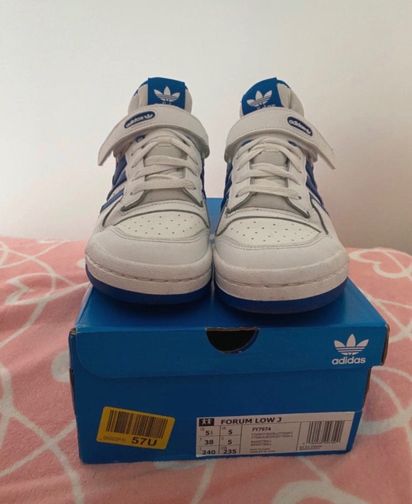 Adidas forum low 3, Kleding | Dames, Schoenen, Ophalen, Adidas, Wit, Zo goed als nieuw