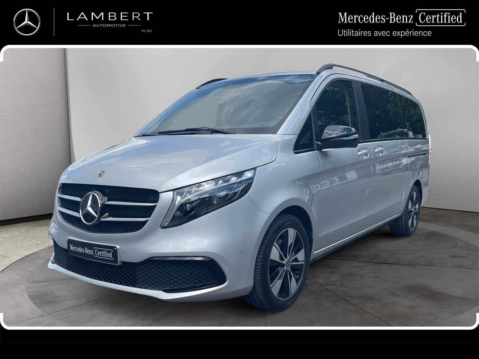 Mercedes-Benz V-klasse 220d Long Avantgarde, Automaat, Dealer onderhouden, Gebruikt, 4 cilinders