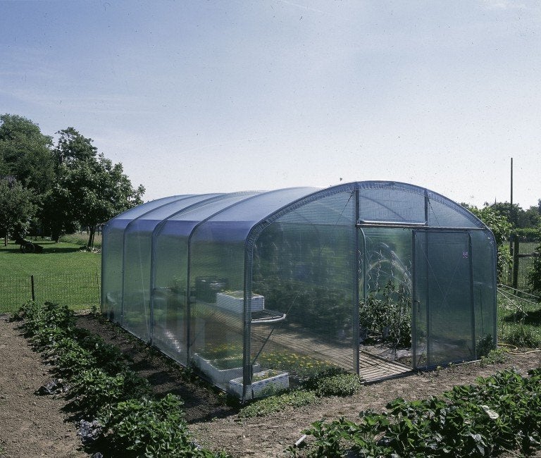 serre tunelle, Jardin & Terrasse, Serres, Neuf, Film, Acier, Serre