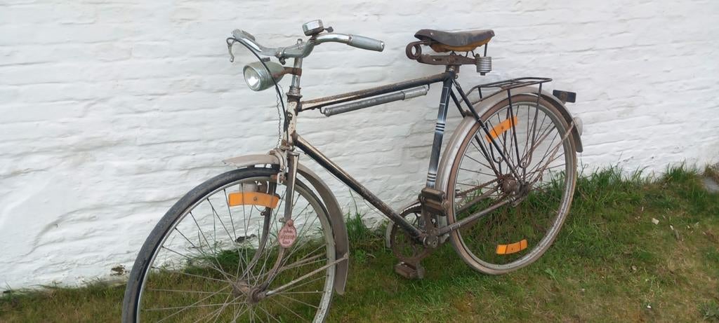 Herenfiets retro, Ophalen