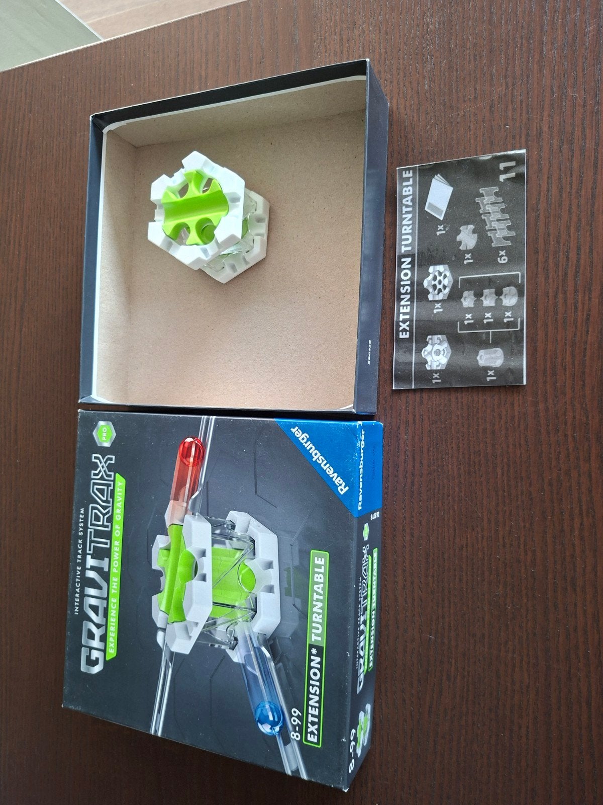 gravitrax extra set extension turntable, Ophalen of Verzenden, Zo goed als nieuw, Bouwen