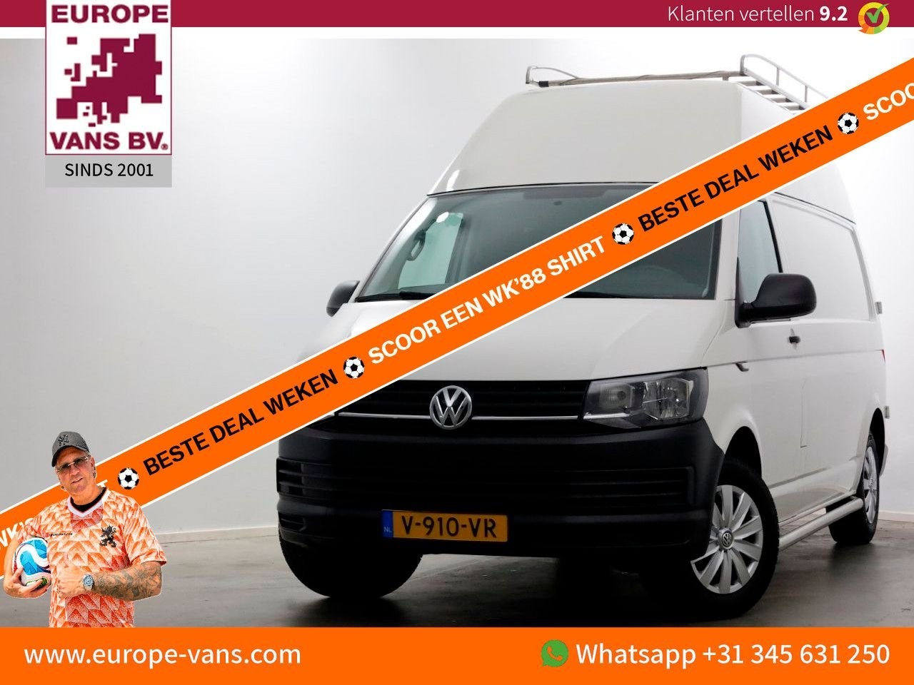 Volkswagen Transporter 2.0 TSI 150pk Benzine L2H3 Airco/Came, Autos, Camionnettes & Utilitaires, Achat, Entreprise, Electronic Stability Program (ESP)