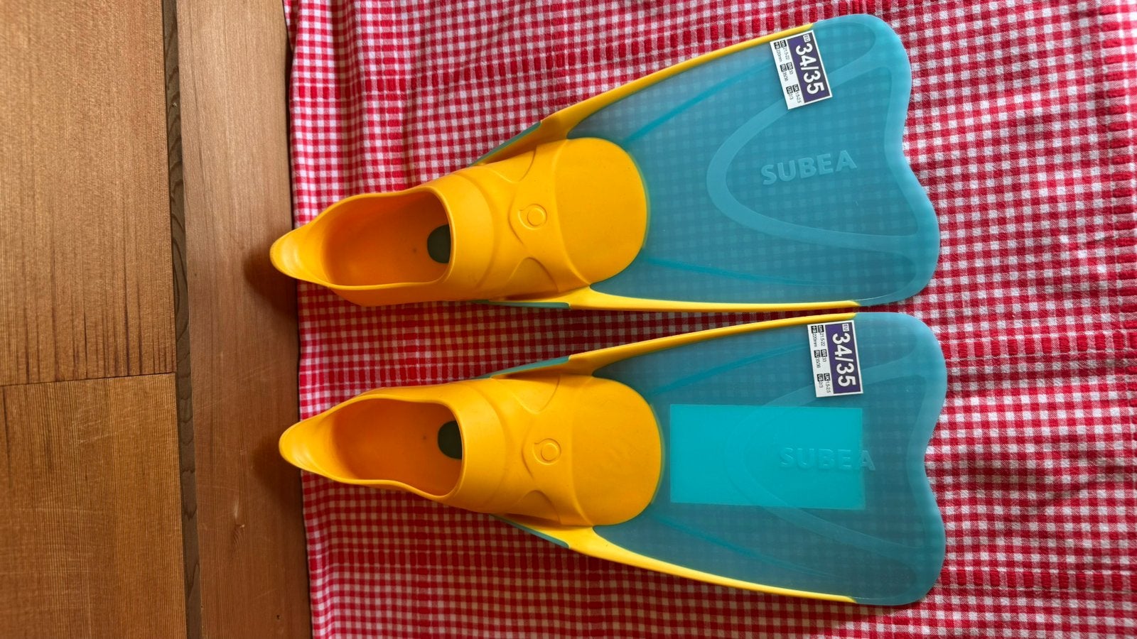 Zwemvliezen Subea nieuw maat 34/35, Watersport en Boten, Ophalen, Nieuw, Kind, Overige typen