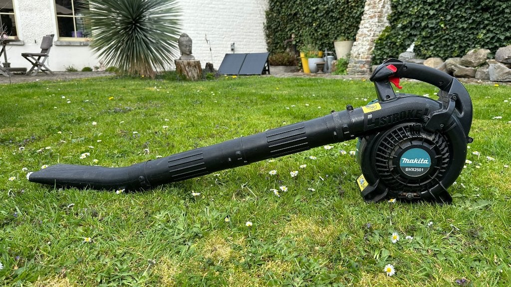 Makita benzine bladblazer BHX2501, Jardin & Terrasse, Porté à la main, Enlèvement, Avec sac de ramassage, Essence