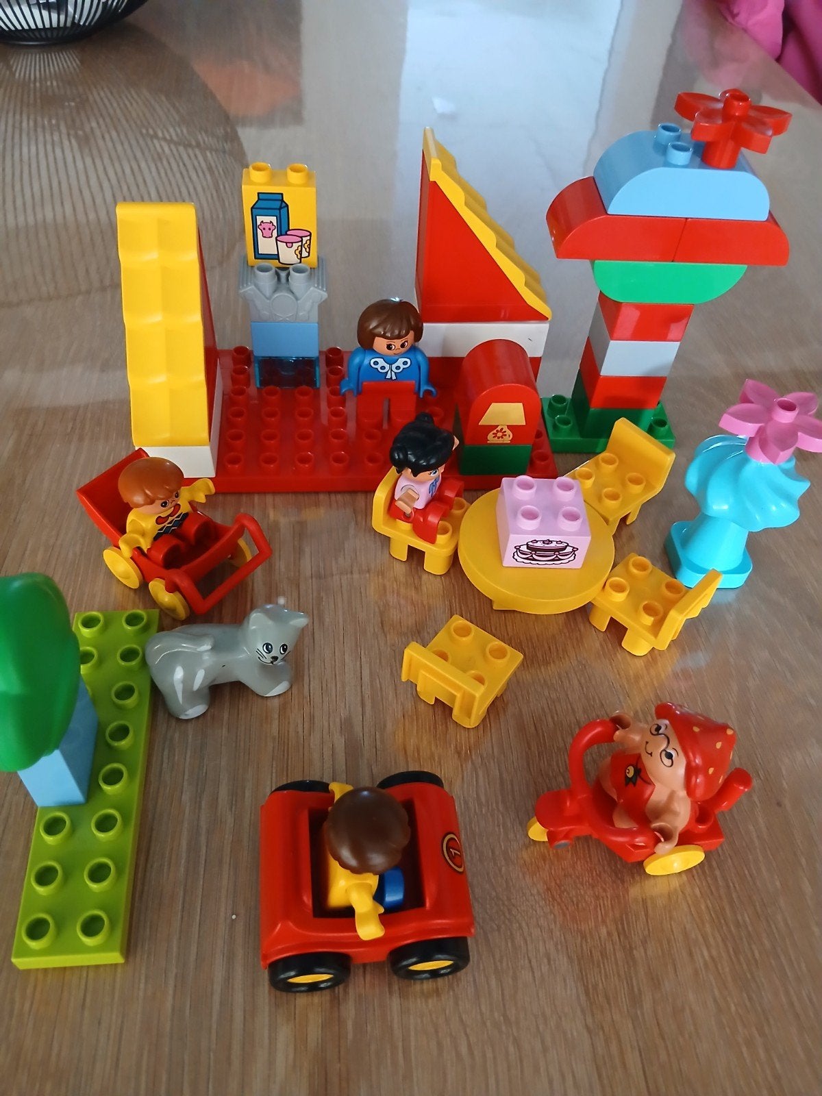 Duplo huisje tuintje boompje, Ophalen of Verzenden