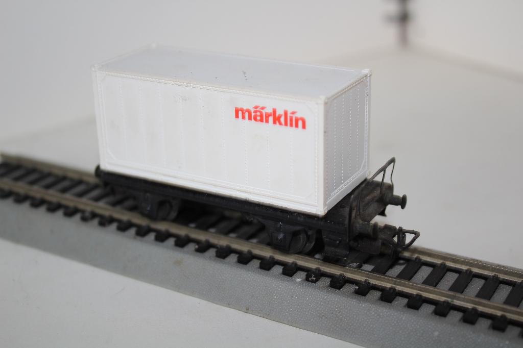 marklin ho wagon container, Enlèvement ou Envoi, Courant alternatif, Wagon, Utilisé