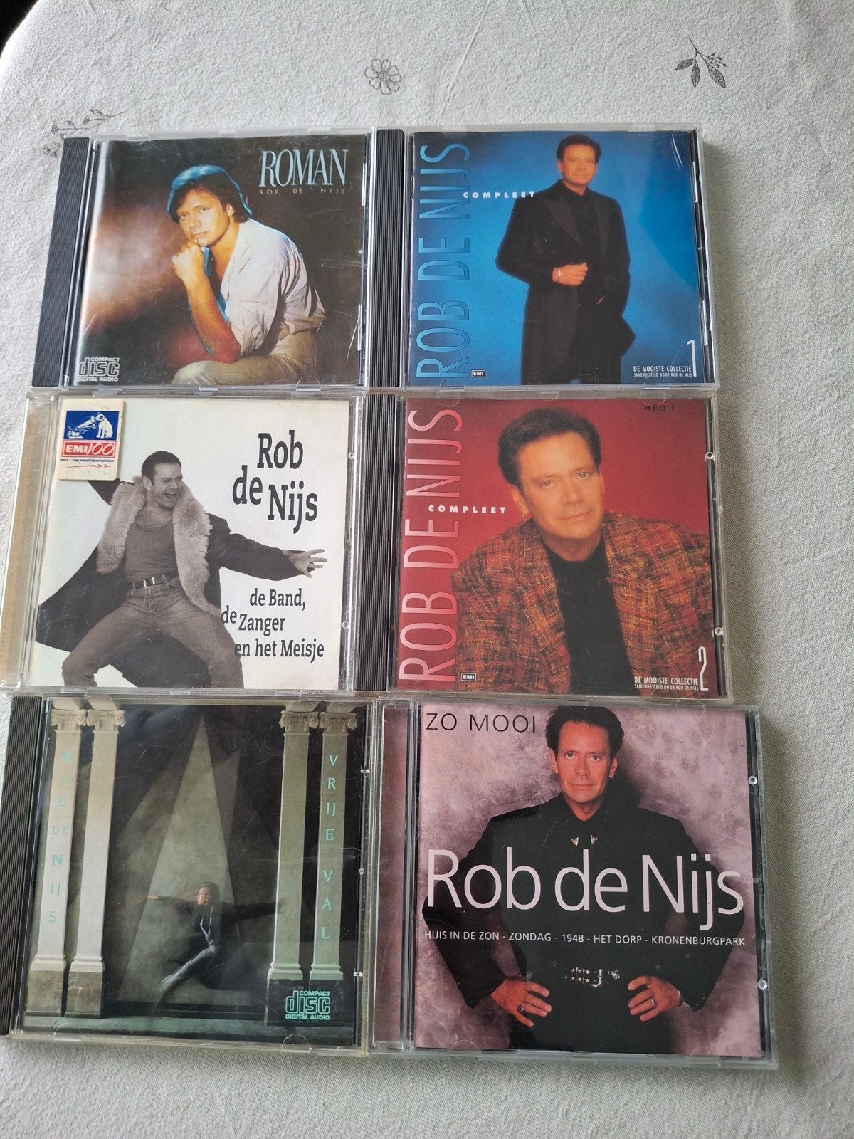 cds rob de nijs  1 euro per cd, Ophalen of Verzenden