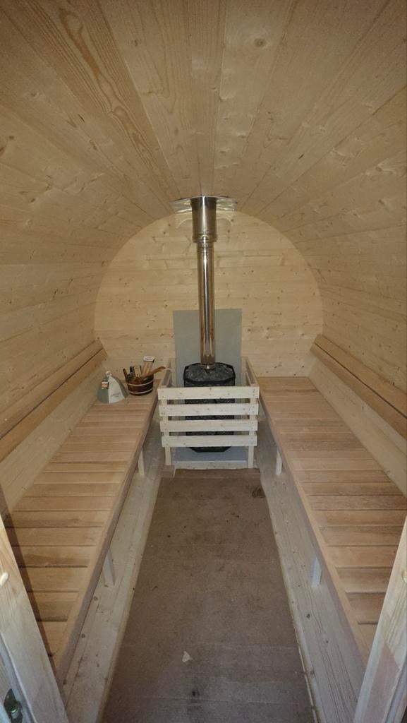 Livraison et installation gratuites du sauna 3M Barrel, Enlèvement ou Envoi