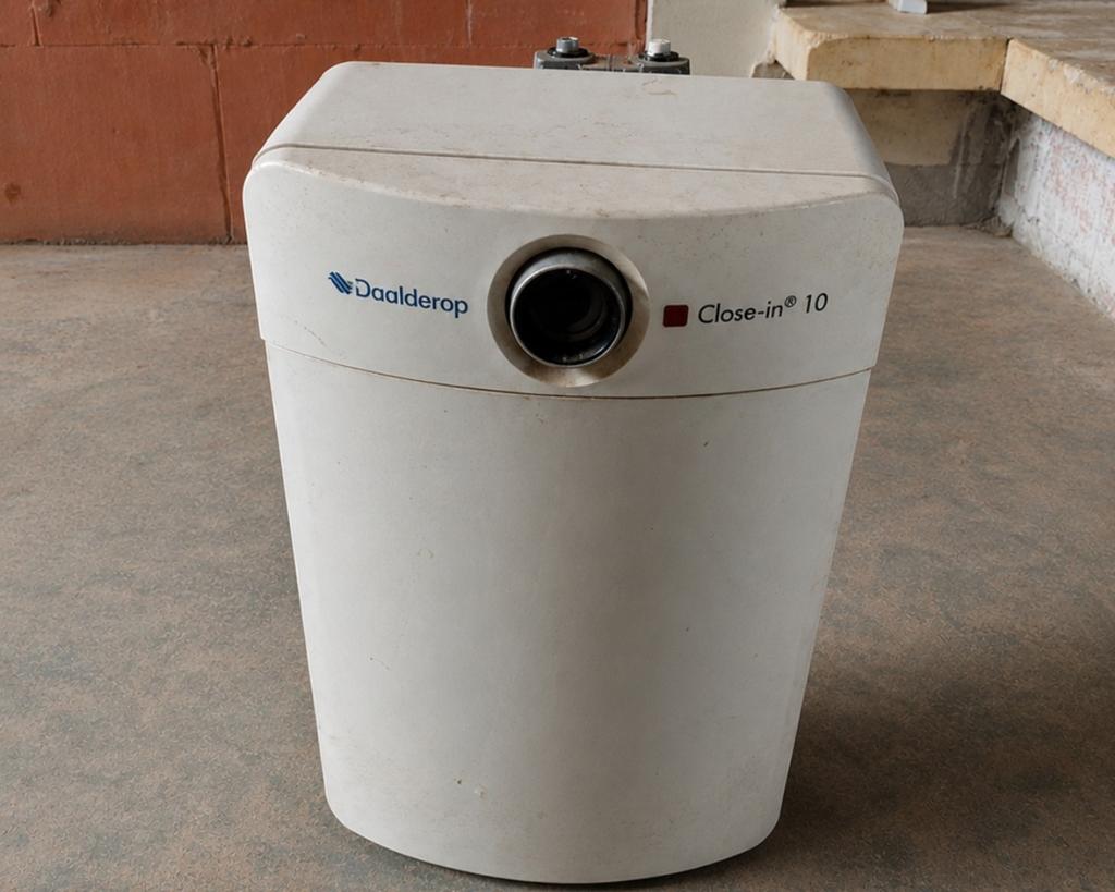 Daalderop Close-in 10 keukenboiler 10L – werkend, Ophalen, Gebruikt, Wit