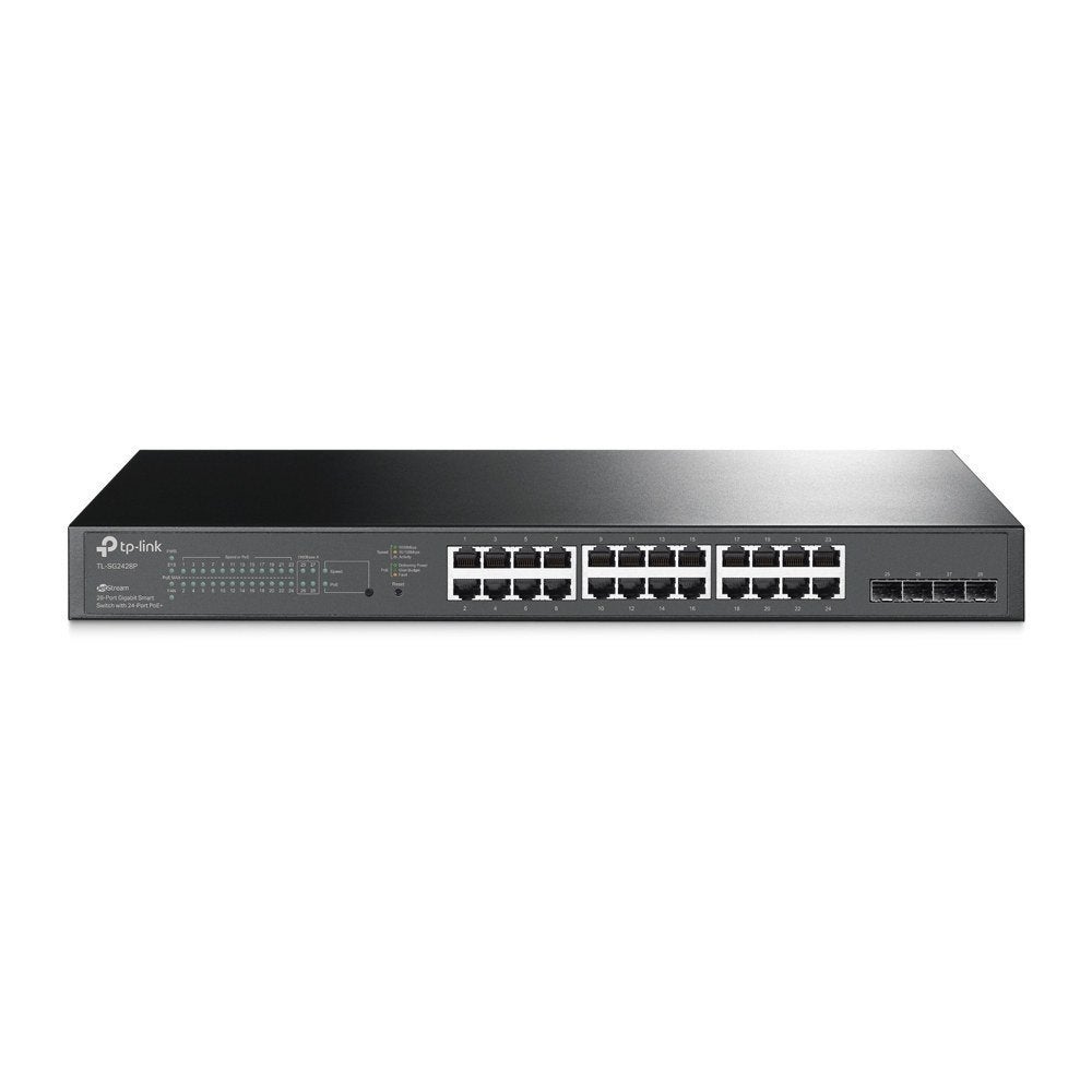 28 Poorts Gigabit Smart Switch 24xPoE+250W poort, Verzenden