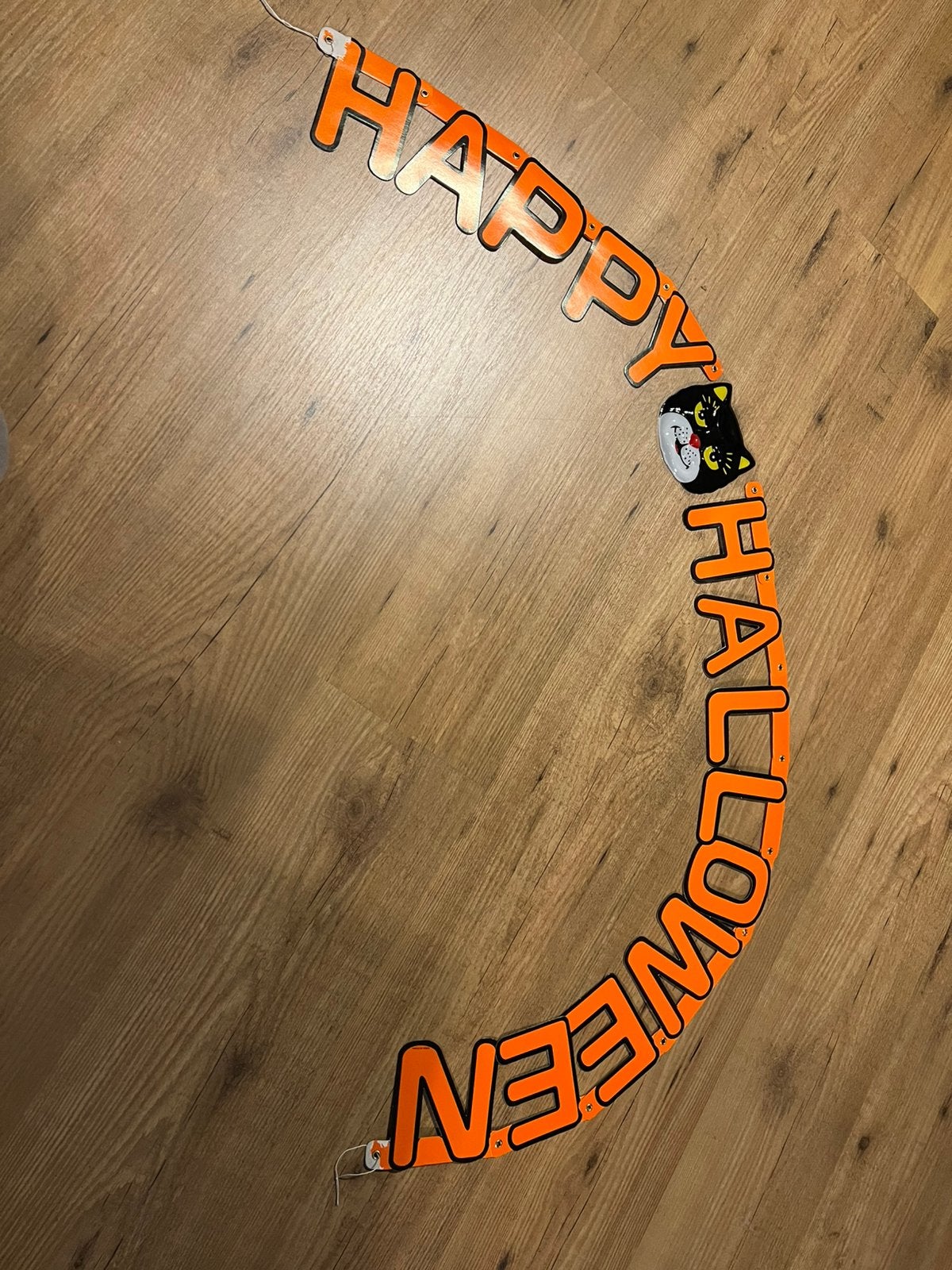 Kartonnen slinger happy halloween, Hobby en Vrije tijd, Ophalen