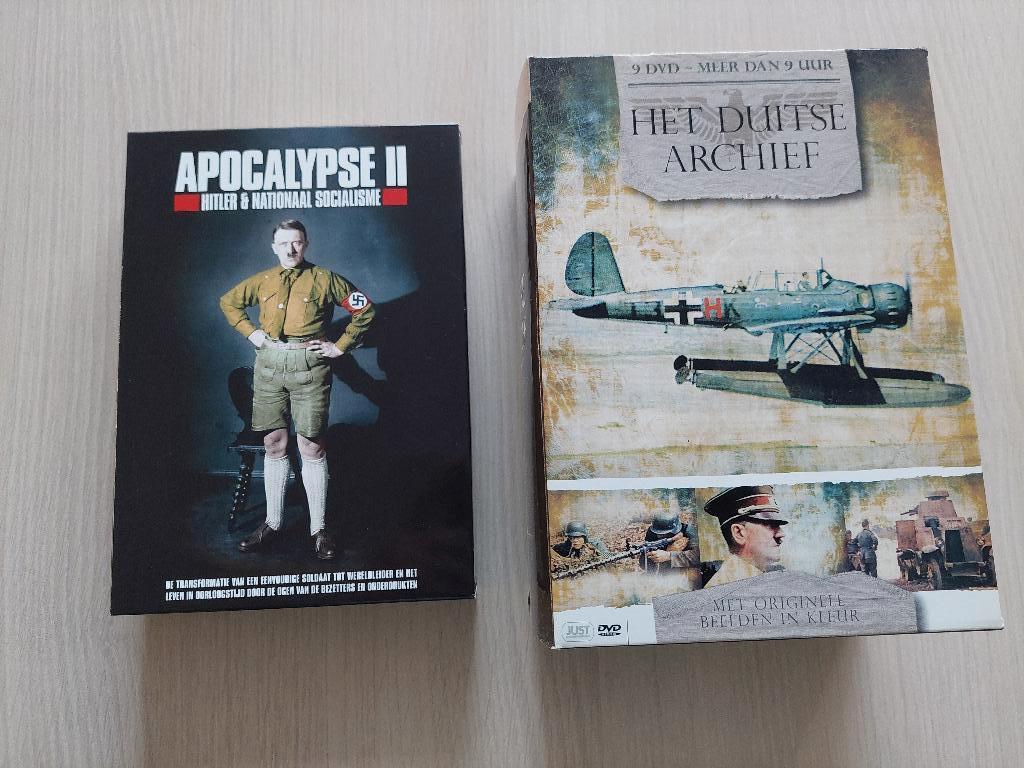 DVD's - Opkomst van Hitler, CD & DVD, DVD | TV & Séries télévisées, À partir de 16 ans, Enlèvement ou Envoi, Neuf, dans son emballage