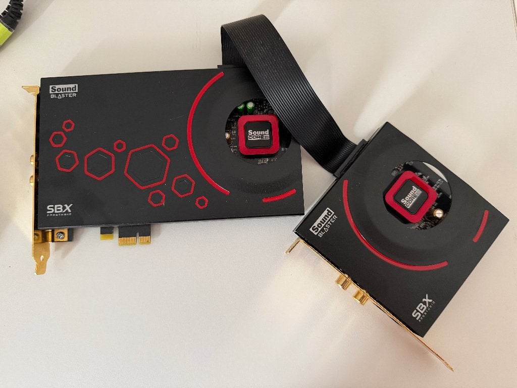 Sound Blaster ZxR Pro Studio geluidskaart, Computers en Software, Ophalen of Verzenden, Gebruikt, Intern, Creative labs