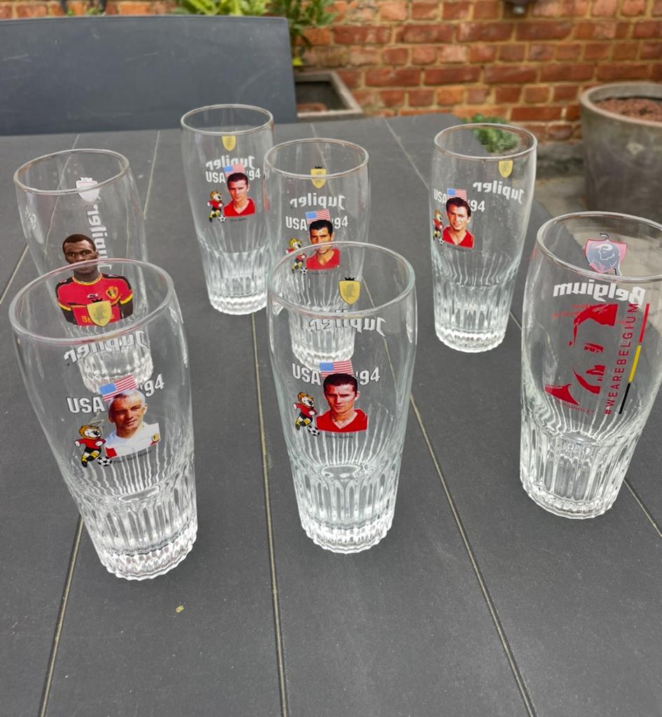 Verres football…faire offre, Collections, Enlèvement ou Envoi, Comme neuf