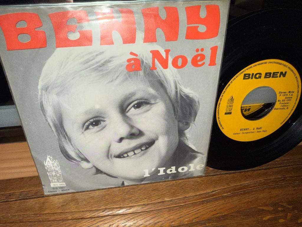 À Noël - L'idole, Pressage original, Enlèvement ou Envoi, Single, Comme neuf
