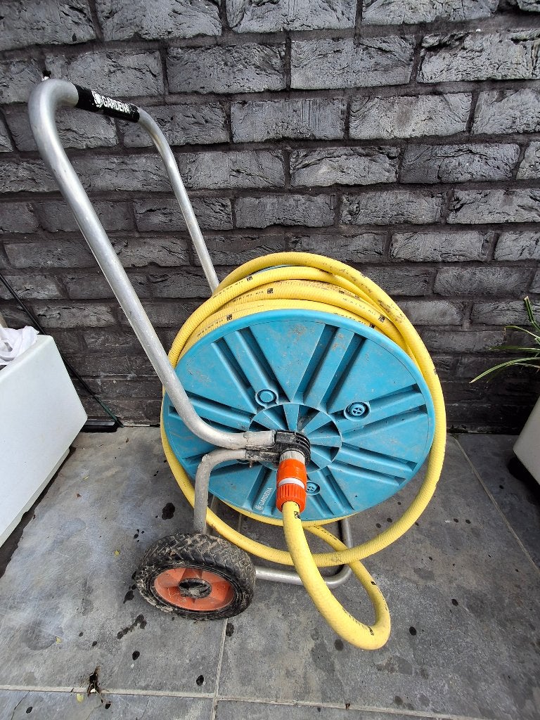 verrijdbare tuinslanghaspel wagen, Tuin en Terras, Ophalen, Tuinslanghaspel