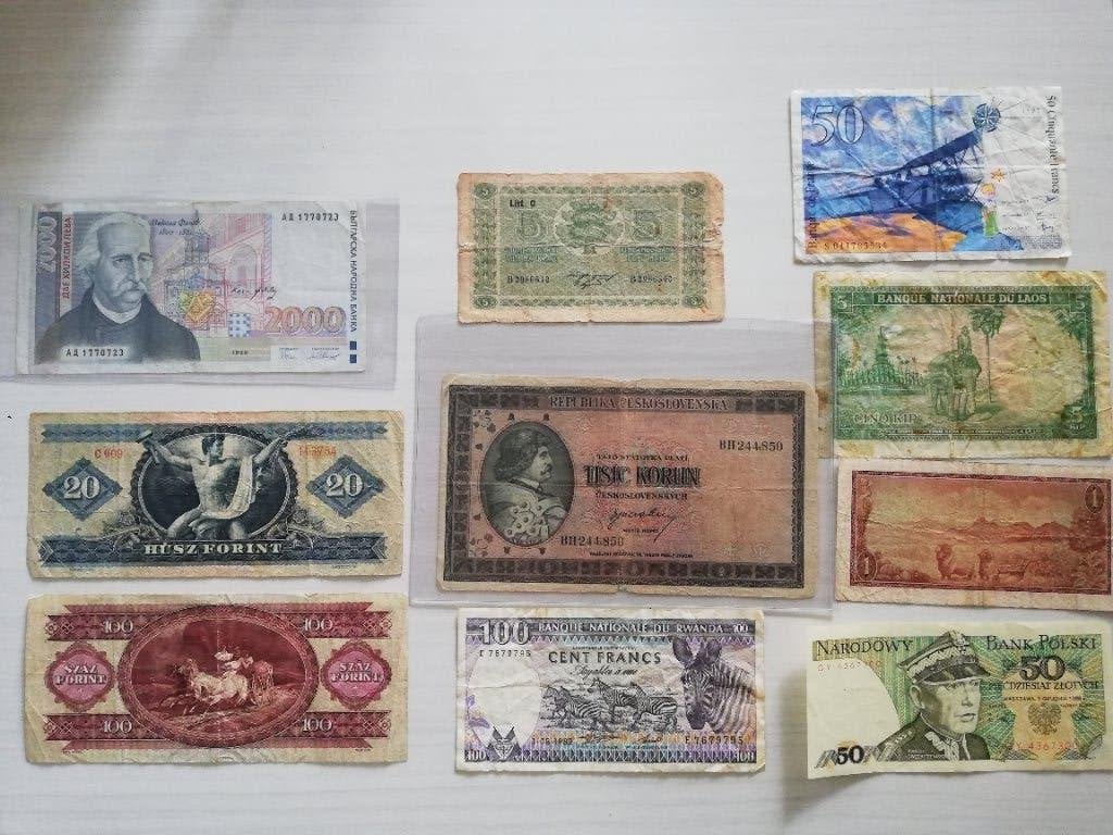 Lot 2 de billets du monde, Envoi
