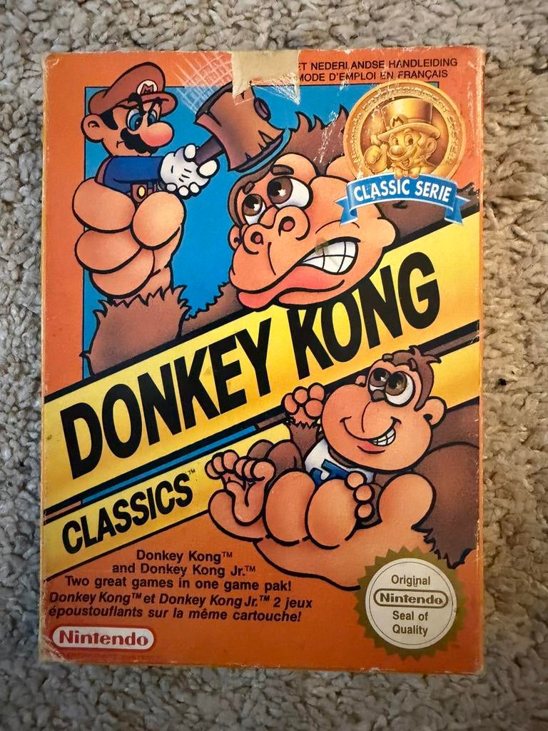 Donkey kong Nes, Consoles de jeu & Jeux vidéo, Jeux | Nintendo NES, Envoi, Comme neuf