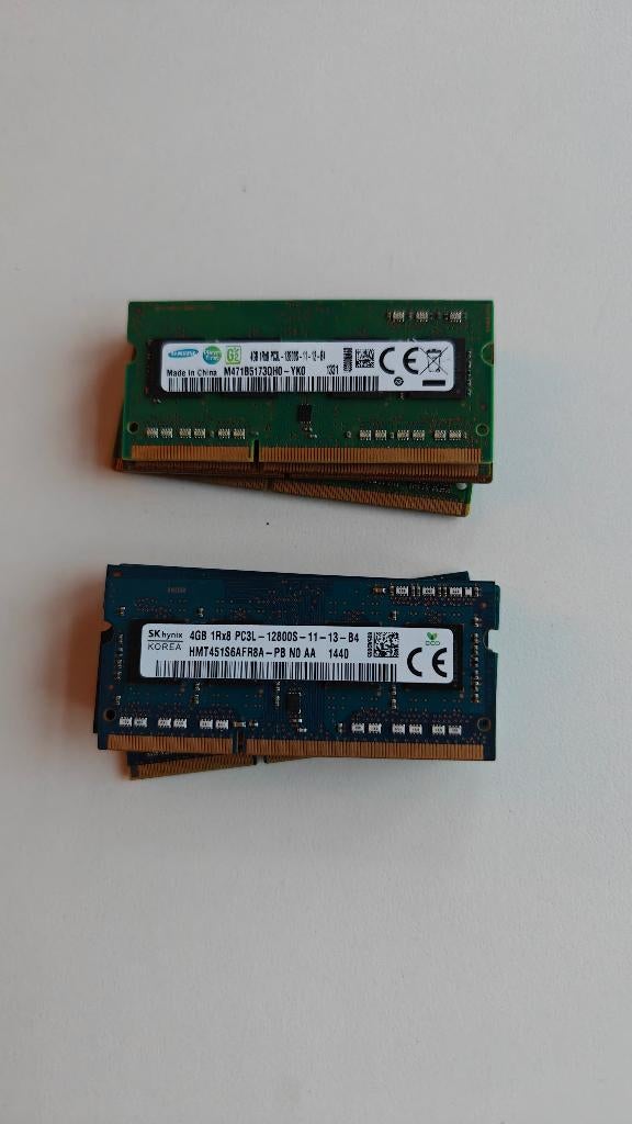 DDR3 SODIMM 4GB X9, Ophalen of Verzenden, Gebruikt, DDR3, Laptop