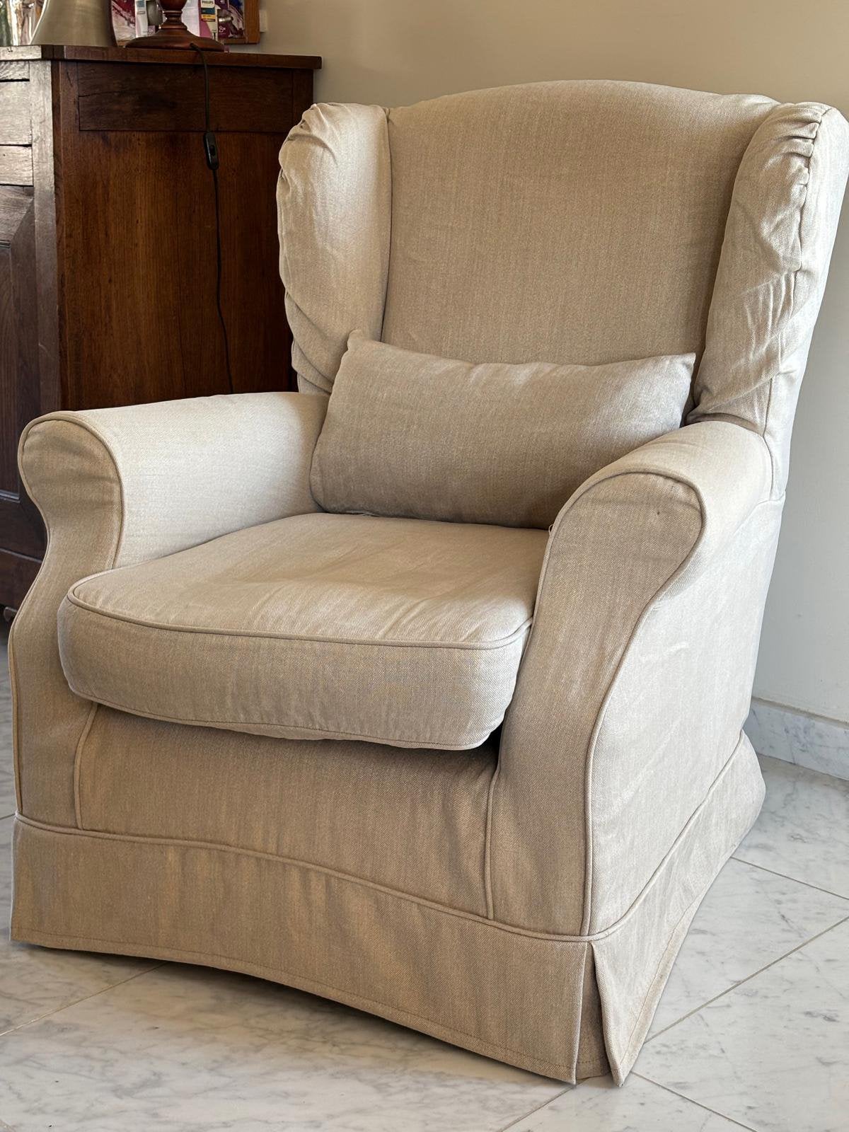 Fauteuil, Enlèvement, Comme neuf, Tissus