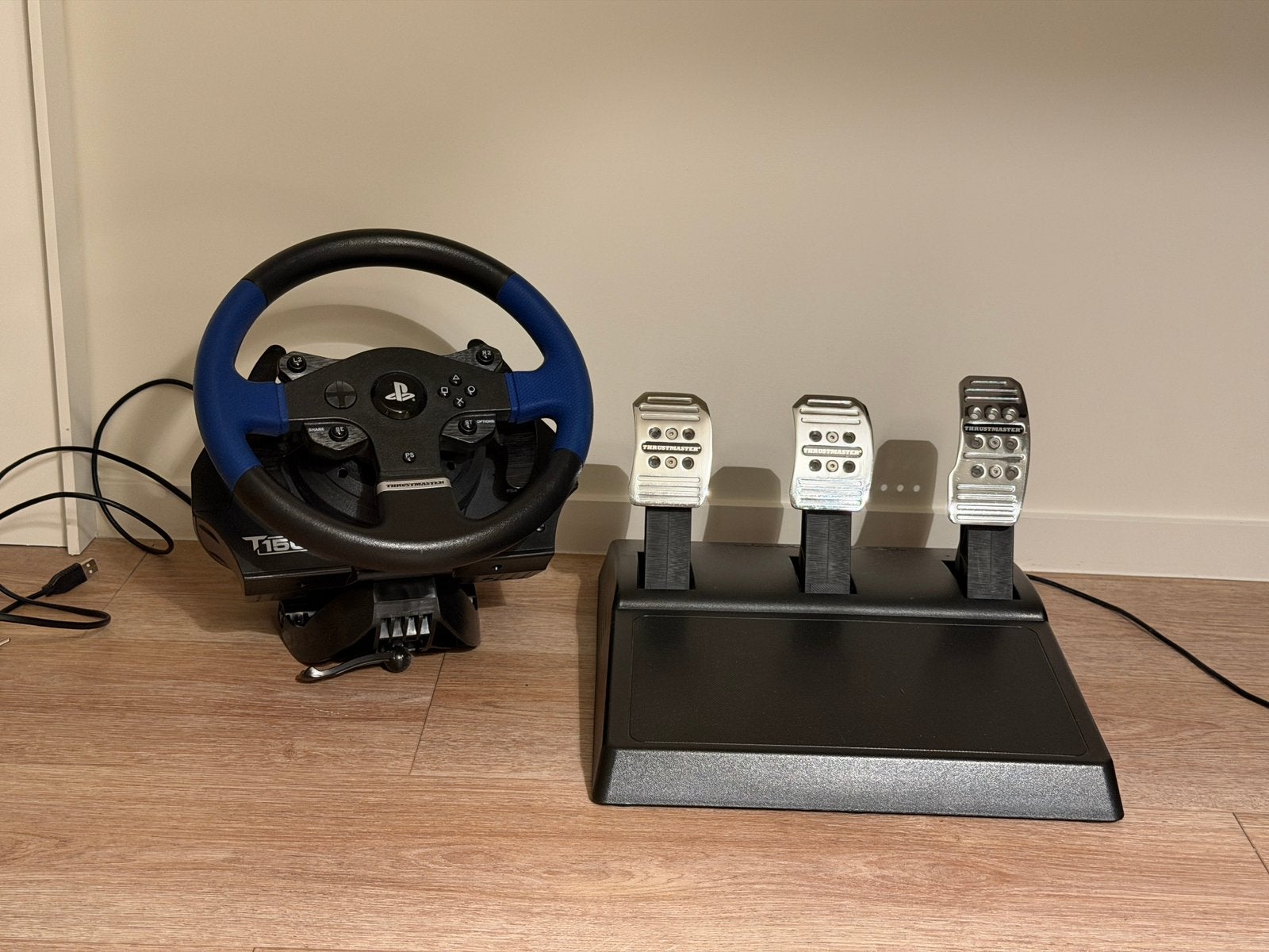 Thrustmaster T150 pro, Games en Spelcomputers, Ophalen, Gebruikt, Stuur of Pedalen, PlayStation 3
