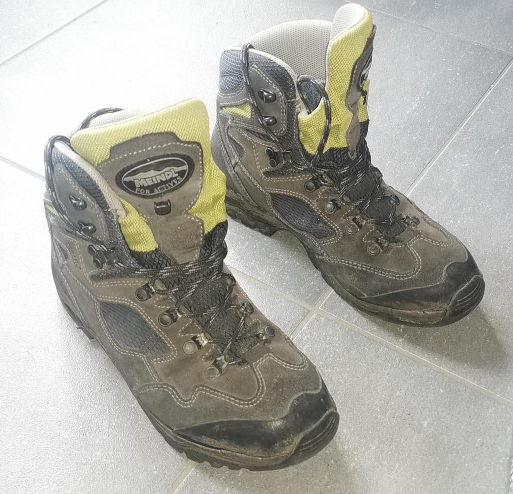 Chaussures de randonnée pour femmes, marque Meindl, taille 3, Enlèvement ou Envoi, Utilisé, Chaussures