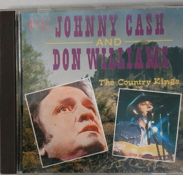 CD JOHNNY CASH AND DON WILLIAMS,  The country kings, Cd's en Dvd's, Cd's | Country en Western, Ophalen of Verzenden, Gebruikt
