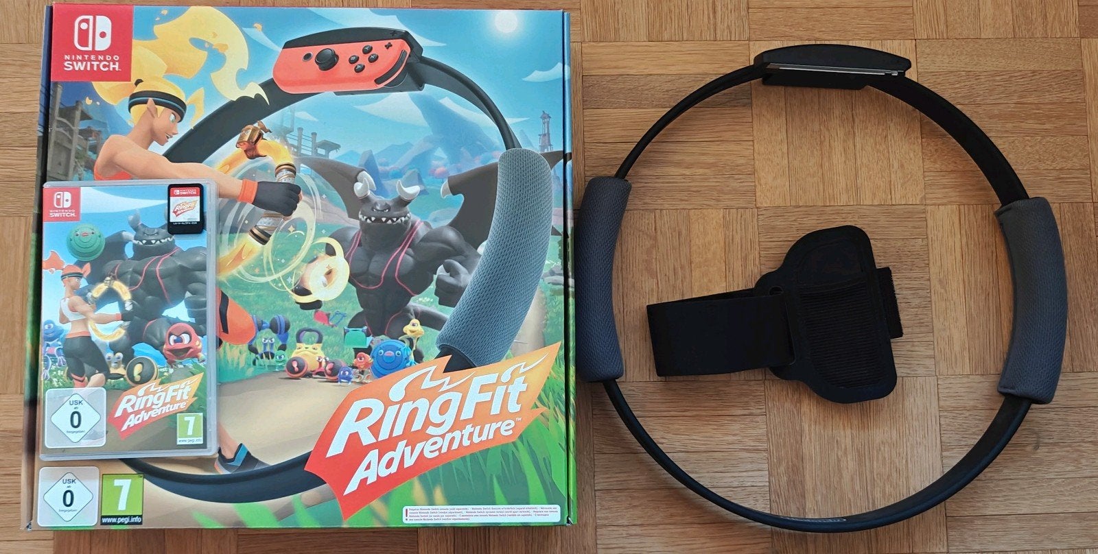 Ring Fit Adventure, Ophalen of Verzenden, Zo goed als nieuw, Overige genres, Vanaf 7 jaar
