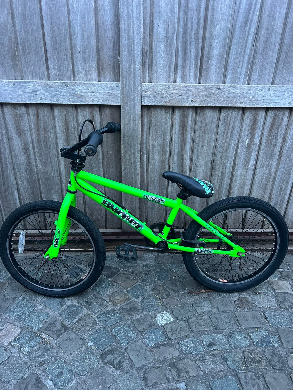 Burner bmx, Fietsen en Brommers, Ophalen, Gebruikt, Velgrem, 24 inch of meer