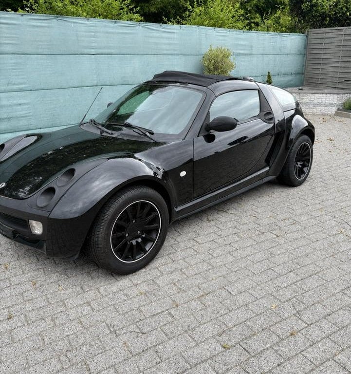 Smart roadster coupe!!!, Auto's, Smart, Automaat, Achterwielaandrijving, Zwart, Roadster