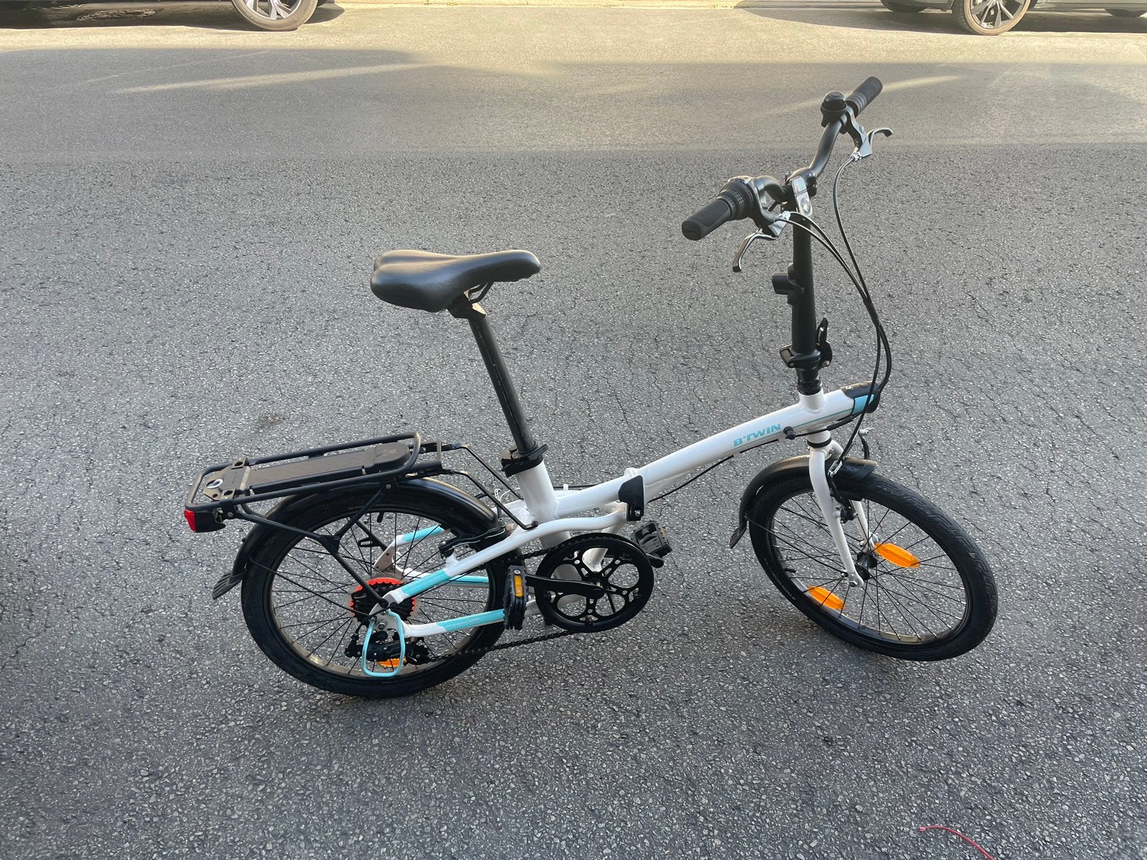 Vélo pliant B'Twin Tilt 500, Fietsen en Brommers, Ophalen, Gebruikt, Totaal opvouwbaar, Overige merken