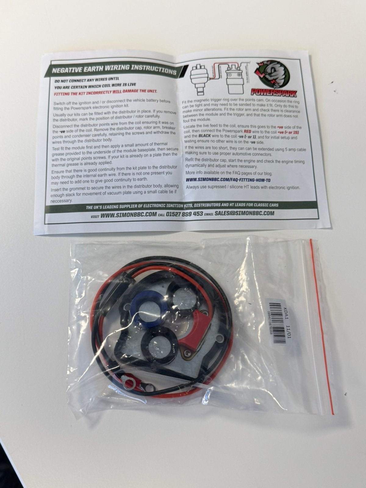 Powerspark Elektronische Ontsteking Lucas DK4A DKY4A, Ophalen of Verzenden
