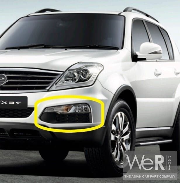 Mistlamp Richtingaanwijzer linksvoor SsangYong Rexton W 2012, KGM Europe GmbH, Ophalen of Verzenden, Info@smotor.com, Ssangyong