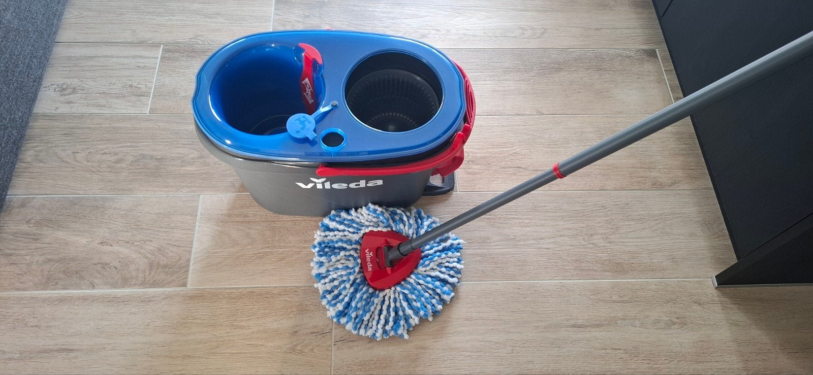 vileda h2pro spinmop dweilsysteem, Enlèvement, Mop ou Serpillière