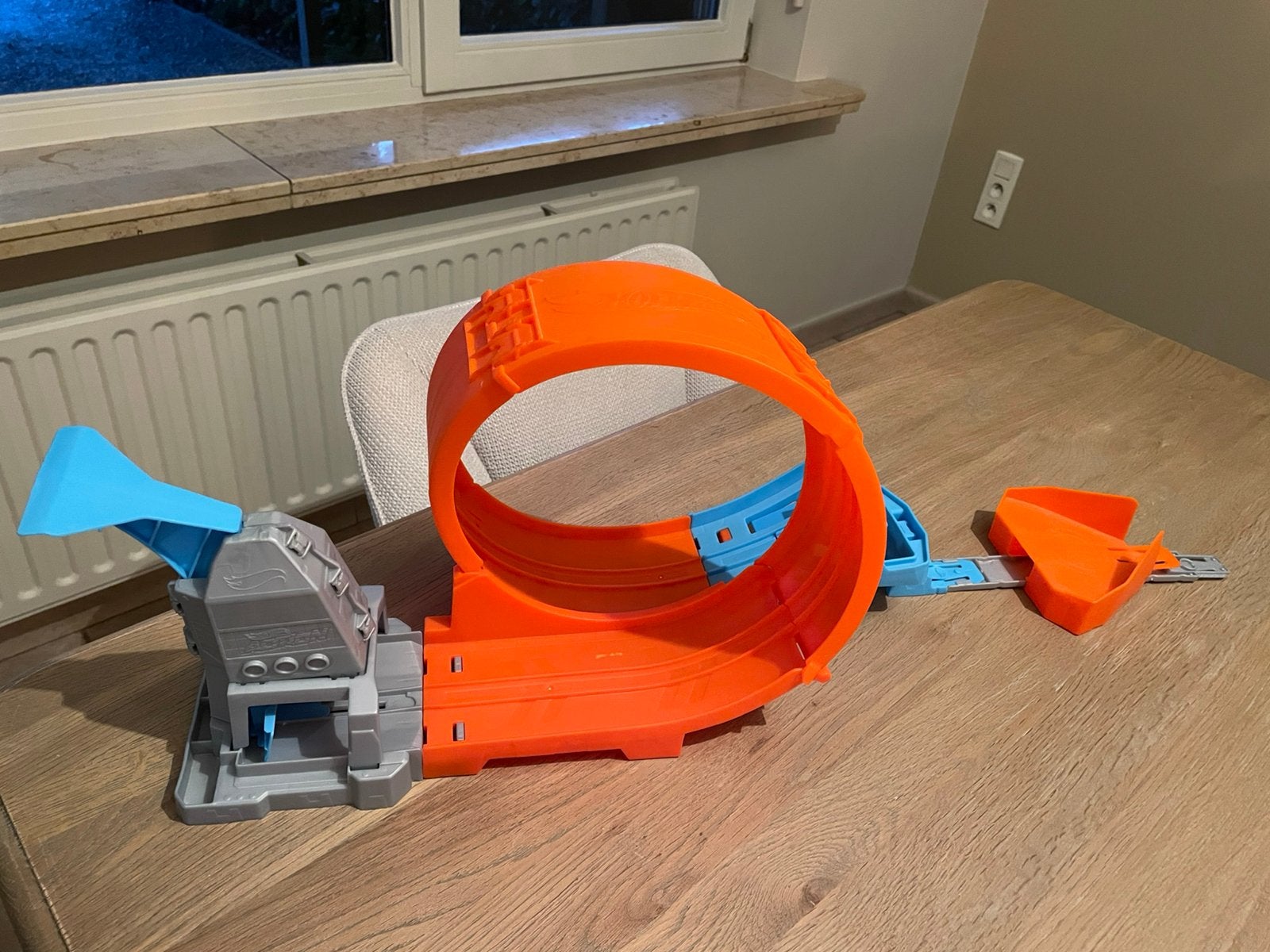Hot Wheels looping, Ophalen, Zo goed als nieuw, Hot Wheels