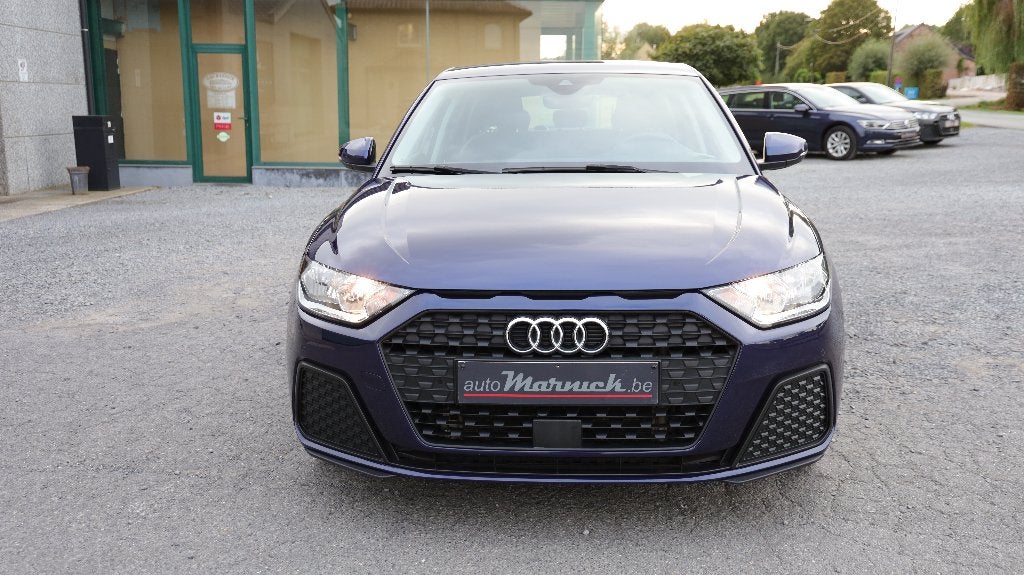 Audi A1 1,0TFSI 2023 GPS-Cruise-PDC-Android-Apple-Laneassist, A1, Blauw, 124 g/km, Bedrijf