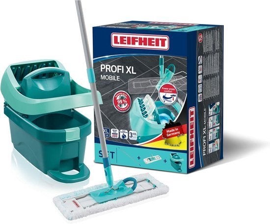 Leifheit - Vloerwisser met uitwringpers, Ophalen of Verzenden, Dweilemmer, -bak, of -wagen