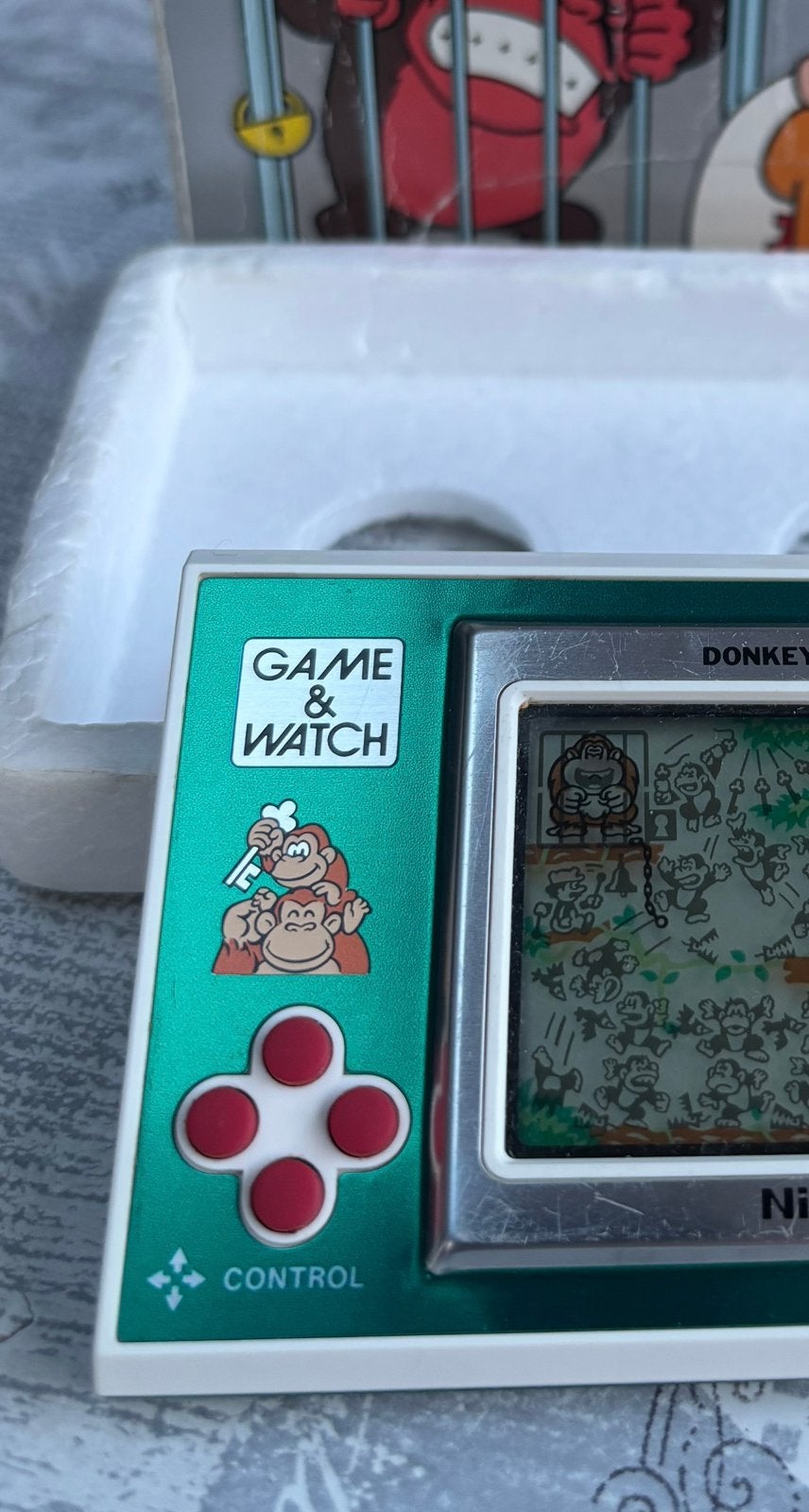 Nintendo Game&Watch Donkey Kong JR DJ-101 en boîte 1982, Envoi, Utilisé, Autres modèles