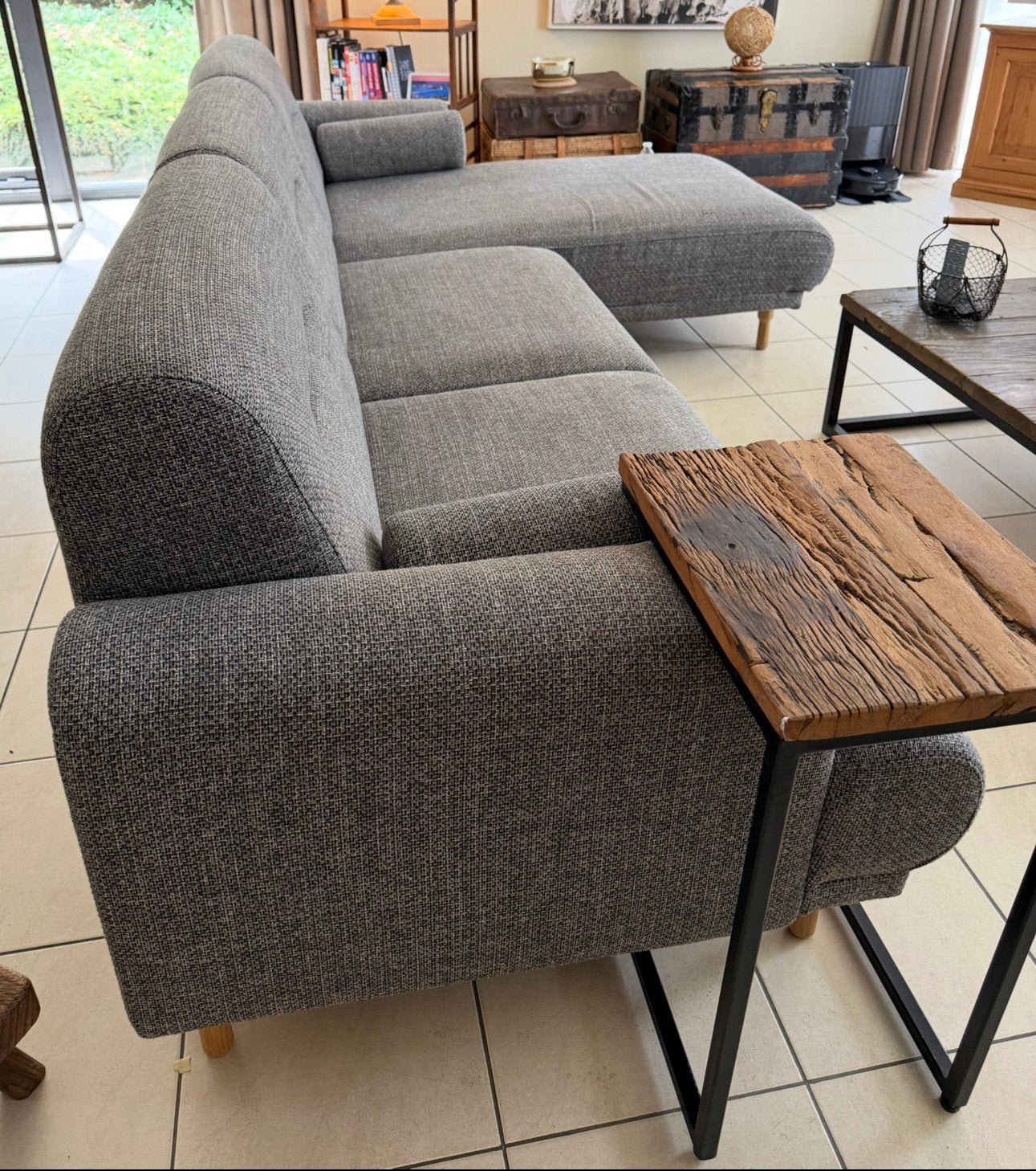 canapé méridienne  IKEA LÅNGARYD 3 places, Enlèvement, Comme neuf