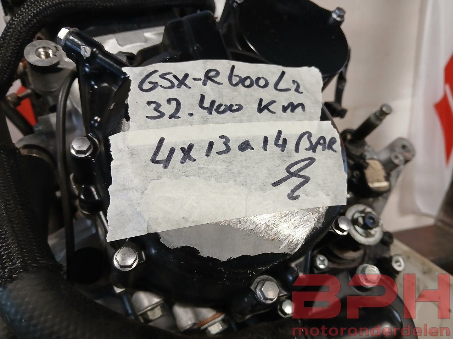Motorblok Suzuki GSX-R 600 L1 L2 L3 L4 L5 L6 L7 2011 t/m 201, Ophalen, Gebruikt, -, -