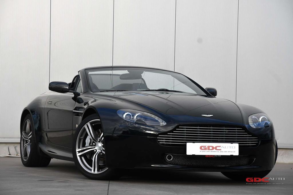 Aston Martin Vantage V8 VANTAGE ROADSTER N400 EDITIE NR. 165, Cuir, Noir, 2 portes, Automatique