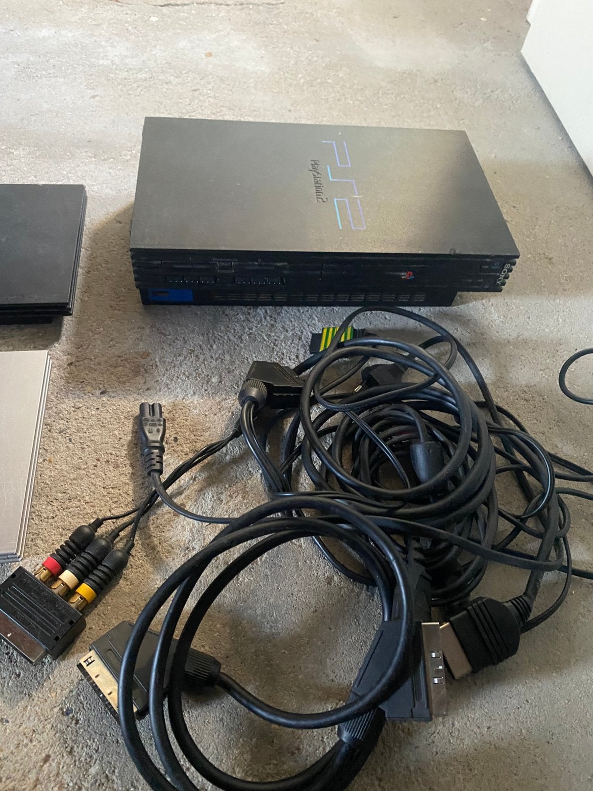 Playstation 2, Games en Spelcomputers, Spelcomputers | Sony PlayStation 2, Gebruikt, Met games, Ophalen of Verzenden, Slim