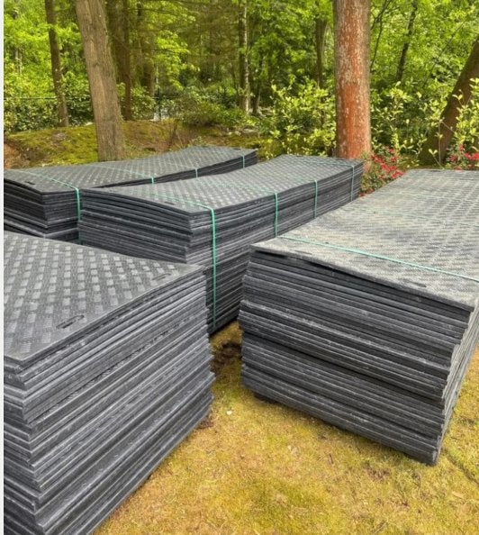 Kunststof rijplaten - 300x100x2cm - Rekem (Maastricht), Doe-het-zelf en Bouw, Ophalen, Nieuw, Overige materialen, 20 tot 50 mm